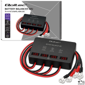 QOLTEC Balanser napięcia 48V do akumulatorów 4x12V | 10A | AGM GEL LiFePO4 | LED  - 51079 - Zdjęcie 6