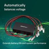 QOLTEC Balanser napięcia 48V do akumulatorów 4x12V | 10A | LiFePO4 AGM  GEL  - 51098 - Zdjęcie 2