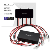 QOLTEC Balanser napięcia 48V do akumulatorów 4x12V | 10A | LiFePO4 AGM  GEL  - 51098 - Zdjęcie 7