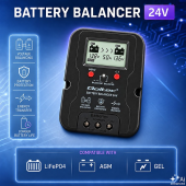 QOLTEC Balanser napięcia 24V do akumulatorów 2x12V | 5A | AGM GEL LiFePO4  - 51099 - Zdjęcie 2