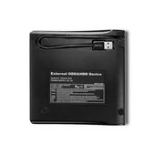 QOLTEC Obudowa/kieszeń na napęd optyczny CD/DVD SATA | USB3.0 | 9.5mm - 51865 - Zdjęcie 2