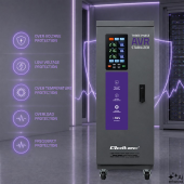QOLTEC Trójfazowy stabilizator napięcia AVR | 20kVA | Dokładność +/-3%  - 51908 - Zdjęcie 10