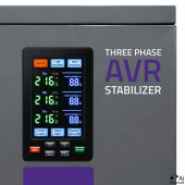 QOLTEC Trójfazowy stabilizator napięcia AVR | 30kVA | Dokładność +/-3%  - 51909 - Zdjęcie 9