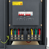 QOLTEC Trójfazowy stabilizator napięcia AVR | 40kVA | Dokładność +/-3%  - 51910 - Zdjęcie 3