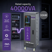 QOLTEC Trójfazowy stabilizator napięcia AVR | 40kVA | Dokładność +/-3%  - 51910 - Zdjęcie 8