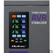 QOLTEC Trójfazowy stabilizator napięcia AVR | 40kVA | Dokładność +/-3%  - 51910 - Zdjęcie 10