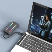 QOLTEC Obudowa | kieszeń na dysk M.2 SSD | SATA | NVMe | RGB LED | USB-C| 4TB  - 52272 - Zdjęcie 8
