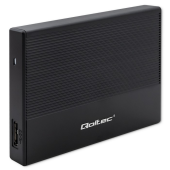 QOLTEC Obudowa | Kieszeń na dysk SSD HDD 2.5 cala | SATA | USB 3.0 | Super  speed 5Gb/s | 2TB | Czarna - 52277 - Zdjęcie 3