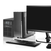 QOLTEC Zasilacz awaryjny UPS 2kVA | 2000W | Power Factor 1.0 | LCD | EPO| USB | On-line  - 52281 - Zdjęcie 4