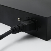 QOLTEC Przełącznik sieciowy SWITCH FAST Ethernet PoE | 4x RJ45 |  2x    RJ45 Uplink | 65W | 10/100Mb/s  - 52289 - Zdjęcie 4