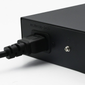 QOLTEC Przełącznik sieciowy SWITCH Gigabit Ethernet PoE | 16x RJ45 | 2x SFP | 1000 Mb/s  - 52364 - Zdjęcie 4