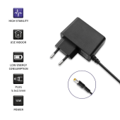QOLTEC Zasilacz wtyczkowy 10W | 5V | 2A | 5.5*2.5  - 52399 - Zdjęcie 2