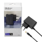 QOLTEC Zasilacz wtyczkowy 12W | 12V | 1A | 5.5*2.5  - 52401 - Zdjęcie 1