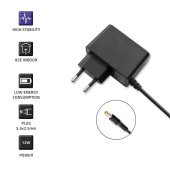QOLTEC Zasilacz wtyczkowy 12W | 12V | 1A | 5.5*2.5  - 52401 - Zdjęcie 2