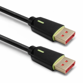 QOLTEC Kabel DisplayPort M/M v2.1 | 80G | 0.5m  - 52738 - Zdjęcie 1