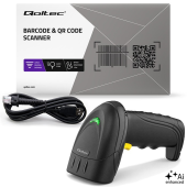 QOLTEC Czytnik kodów kreskowych 1D 2D | QR | EAN | USB  - 52754 - Zdjęcie 8