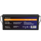QOLTEC Akumulator LiFePO4 Litowo-Żelazowo-Fosforanowy | 25.6V | 100Ah | 2560Wh | BMS  - 53708 - Zdjęcie 4