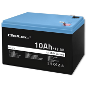 QOLTEC Akumulator LiFePO4 litowo-żelazowo-fosforanowy | 12.8V | 10Ah |  128Wh | BMS  - 53713 - Zdjęcie 8