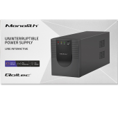 QOLTEC Zasilacz awaryjny UPS | Monolith | 1200VA | 720W  - 53775 - Zdjęcie 7