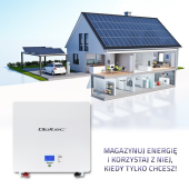 QOLTEC Magazyn energii LiFePO4 | 5kWh | 24V | BMS | LCD  - 53877 - Zdjęcie 2