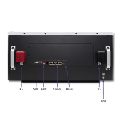 QOLTEC Magazyn energii LiFePO4 | 5kWh | 24V | BMS | LCD  - 53877 - Zdjęcie 4