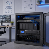 QOLTEC UPS Pure Sine Wave do RACK | 3kVA | 3000W | PF1.0 | LCD | EPO |  USB | On-line  - 53938 - Zdjęcie 8