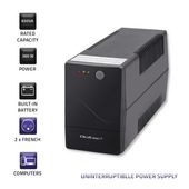 QOLTEC Zasilacz awaryjny UPS MONOLITH | 650VA | 360W - 53970 - Zdjęcie 4