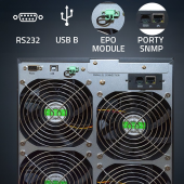 QOLTEC Zasilacz awaryjny UPS 3-fazowy | 10kVA | LCD | EPO | USB |       On-line | High frequency  - 53983 - Zdjęcie 2