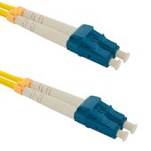 QOLTEC Patchcord światłowodowy LC/UPC-LC/UPC | SM | 9/125 | G652D | 1m - 54014 - Zdjęcie 1