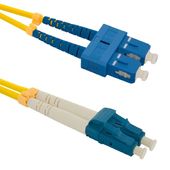 QOLTEC Patchcord światłowodowy SC/UPC-LC/UPC | SM | 9/125 | G652D | 1m - 54031 - Zdjęcie 1