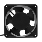 QOLTEC Wentylator do szaf RACK 19" | 230V | 120x120x38 | Czarny  - 54506 - Zdjęcie 5