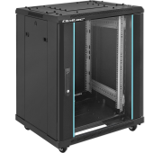 QOLTEC Szafa RACK 19" | 15U | 600 x 600 x 855 | stalowa obudowa  - 54518 - Zdjęcie 1
