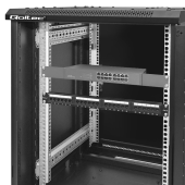 QOLTEC Szafa RACK 19" | 15U | 600 x 600 x 855 | stalowa obudowa  - 54518 - Zdjęcie 7