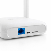 QOLTEC Router Home&Travel 4G LTE WiFi 6 | AX300 | 2.4GHz | Dual Antena |USB-C | Micro SIM  - 56980 - Zdjęcie 7