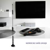 QOLTEC Antena 4G LTE dookólna | 7dBi | wewnętrzno/zewnętrzna - 57015 - Zdjęcie 4