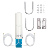 QOLTEC Antena 4G LTE DUAL | 5dBi | dookólna | zewnętrzna  - 57044 - Zdjęcie 2