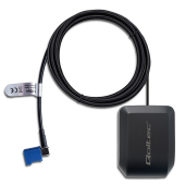 QOLTEC Mobilna Antena GPS GLONASS z podstawą magnetyczną| dookólna |   28dBi | 50W | FAKRA  - 57054 - Zdjęcie 2