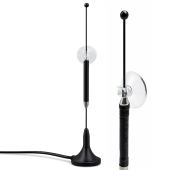 QOLTEC Antena 4G LTE z podstawą magnetyczną | 5dBi | dookólna |   wewnętrzna | 600-2700 MHz | SMA | 3m  - 57059 - Zdjęcie 3