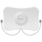 QOLTEC Antena paraboliczna 4G 5G LTE | 2x19dBi | kierunkowa | zewnętrzna| 1710-2700 MHz | 3300-4200 MHz | N Female | wodoodporna | 5m  - 57063 - Zdjęcie 6