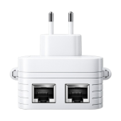 QOLTEC Wzmacniacz sygnału WiFi | Repeater | Access Point | 300Mb/s | 6  anten | 2xRJ45  - 57067 - Zdjęcie 3