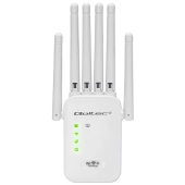 QOLTEC Wzmacniacz syganłu WiFi 5 | Repeater | Access Point | AC1200 Mb/s| 6 anten | 2xRJ45 | 128MB  - 57068 - Zdjęcie 3