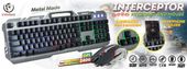REBELTEC Klawiatura+mysz INTERCEPTOR GAME  - RBLKLA00027 - Zdjęcie 3