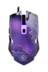 REBELTEC Gamingowa mysz optyczna, HORNET, 3 kolory podświetlania do 2400DPI - RBLMYS00037 - Zdjęcie 5