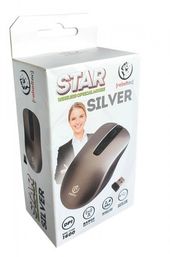 Mysz bezprzewodowa Rebeltec STAR silver 800/1000/1600 DPI  - RBLMYS00058 - Zdjęcie 3