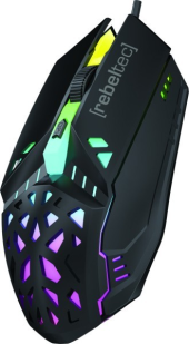 REBELTEC Mysz dla graczy SHARK, USB 1.8m - RBLMYS00062 - Zdjęcie 2