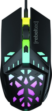 REBELTEC Mysz dla graczy SHARK, USB 1.8m - RBLMYS00062 - Zdjęcie 3