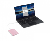 SEAGATE Dysk One Touch 2TB 2,5 STKY2000405 Różowozłoty - STKY2000405 - Zdjęcie 2