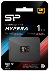 SILICON POWER Karta pamięci microSDXC 1TB Express 7.1, PCIe Gen 3x1, NVMe, 880MB/s - SP001TBSTEI31V10 - Zdjęcie 2