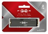 SILICON POWER Dysk SSD XD80 2TB PCIe M.2 2280 NVMe Gen3 x4 3400/3000MB/s  - SP002TBP34XD8005 - Zdjęcie 3