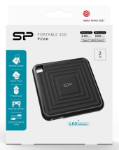 SILICON POWER Dysk zewnętrzny SSD PC60 2TB USB 3.2 Gen 2 Typ-C - SP020TBPSDPC60CK - Zdjęcie 2